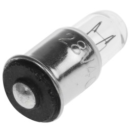 10 pcs - Orbitec Midget Flange Indicator Light, Clear, 28 V, 40 mA, 25000h