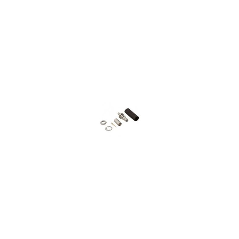 1 pcs : 142180 - RF Connectors / Coaxial Connectors SMB BLKHD CABLE JACK 316 DBL BRAID NIC