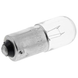 10 pcs - RS PRO BA9s Indicator Light, Clear, 28 V, 170 mA, 1500h