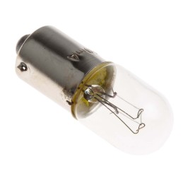 10 pcs - RS PRO BA9s Indicator Light, Clear, 24 V, 80 mA, 7000h