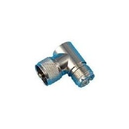 1 pcs : 25-7340 - RF Adapters - Between Series ADAPTER UHF RT/ANGLE UHF(M) TO UHF(F)