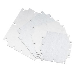 1 pcs - RS PRO Galvanised Steel Mounting Plate, 2mm H, 121mm W, 121mm L for Use with RS PRO 1862281, RS PRO 1862282 and RS PRO