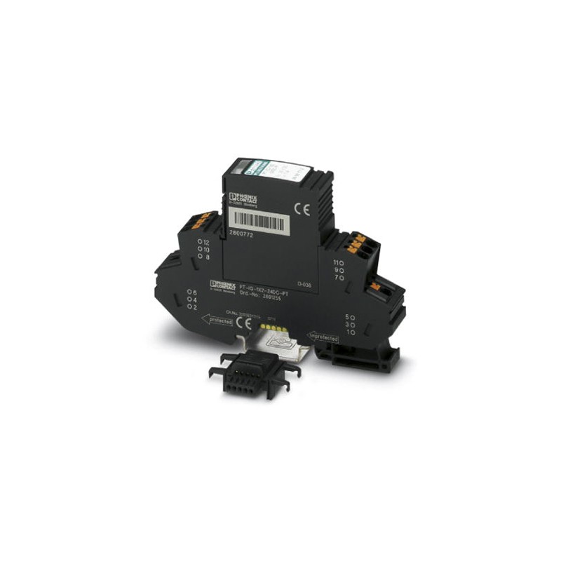 1 pcs - Phoenix Contact Surge Protector, 10kA, DIN Rail Mount