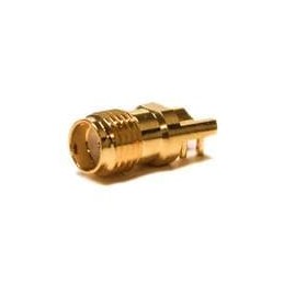 1 pcs : BU-1420761881 - RF Connectors / Coaxial Connectors CONN SMA JACK STR. 50 OHM EDGE MOUNT