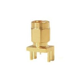 1 pcs : BU-1420801811 - RF Connectors / Coaxial Connectors CONN SMA JACK STR. 50 OHM EDGE MOUNT