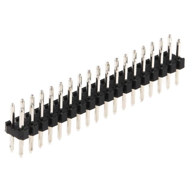 200 pcs - HARWIN M22 Series Straight Through Hole Pin Header, 36 Contact(s), 2.0mm Pitch, 2 Row(s), Unshrouded