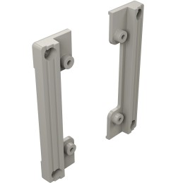 1 pcs - Rose Aluminium for Use with AluForm Encolosures, 9mm