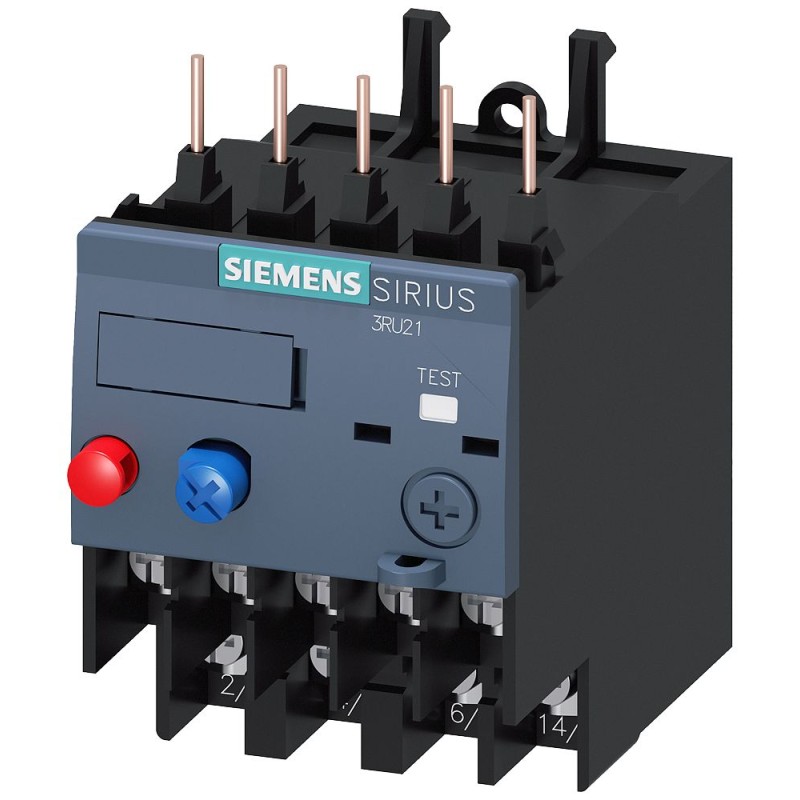 1 pcs - Siemens Thermal Overload Relay 1NC/1NO, 630 A F.L.C, 4 A Contact Rating, 500 kW, 3P, SIRIUS 3RB