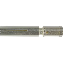 100 pcs - Han Push Pull Female 16A Crimp Contact Minimum Wire Size 2.5mm² Maximum Wire Size 2.5mm² for use with Heavy Duty Power