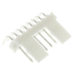5 pcs - Molex KK 254 Series Right Angle Through Hole Pin Header, 8 Contact(s), 2.54mm Pitch, 1 Row(s), Unshrouded
