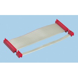 200 pcs - TE Connectivity MICRO-MATCH Series Ribbon Cable Assembly, 150mm Length, Micro-MaTch IDC to Micro-MaTch IDC