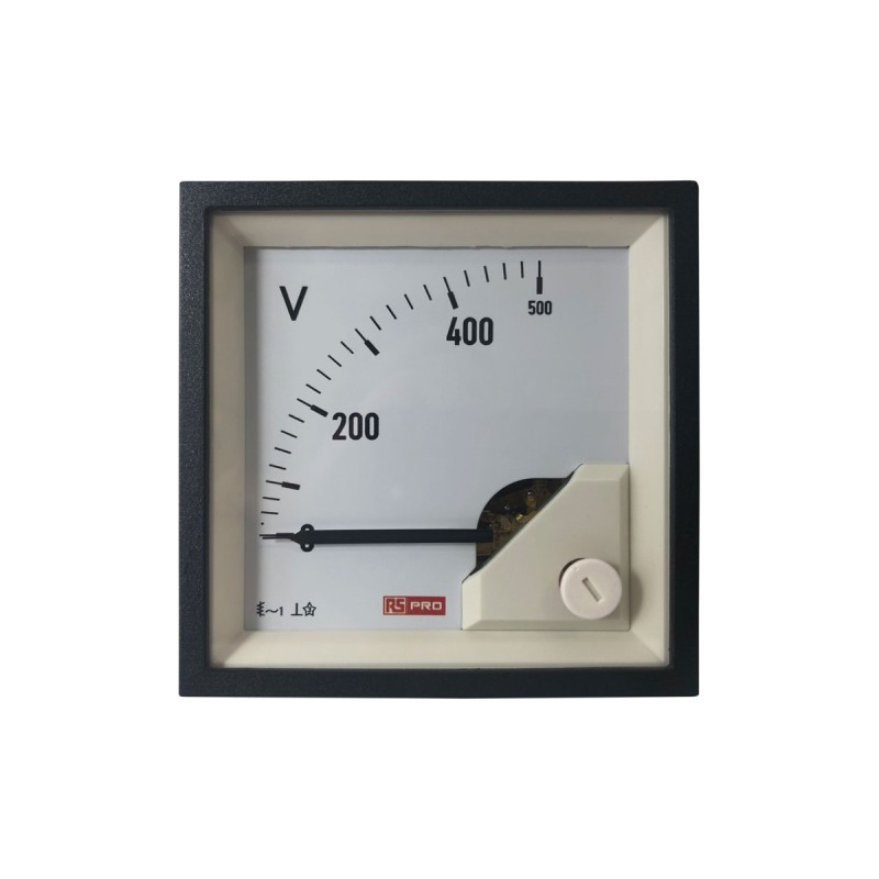 1 pcs - RS PRO Analogue Voltmeter AC, Analogue Display 0.01