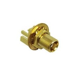 1 pcs : CONMCX003.031-L - RF Connectors / Coaxial Connectors MCX Fml Edge Mnt for 0.031' PCB, Extd.