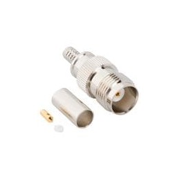 1 pcs : 031-6823 - RF Connectors / Coaxial Connectors TNC Strt Crmp Jk for for LMR-195, 50 Ohm