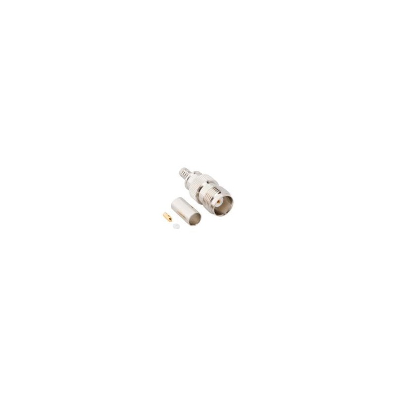 1 pcs : 031-6823 - RF Connectors / Coaxial Connectors TNC Strt Crmp Jk for for LMR-195, 50 Ohm