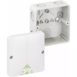 1 pcs - Gunther Spelsberg Abox-i 040 Series Grey ASA Junction Box, IP65, 0 Terminals, 93 x 93 x 55mm
