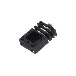 1 pcs : ACJS-NH35 - Phone Connectors 3.5mm PCB Jack Plastic, Stereo