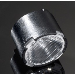 2 pcs - Ledil FP11124_LISA2-O-PIN, Lisa2 Series LED Lens, 48 + 19 ° Oval Beam