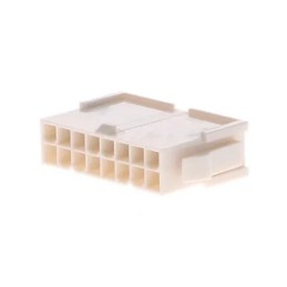 200 pcs - Molex, Mini-Fit Male Crimp Connector Housing, 4.2mm Pitch, 16 Way, 2 Row