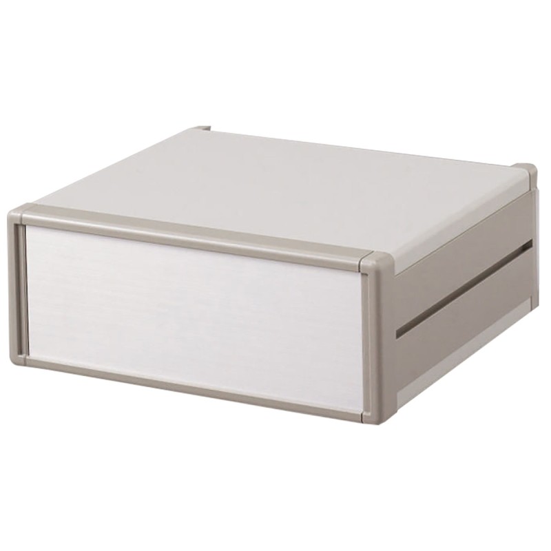 1 pcs - Takachi Electric Industrial MO Light Grey Aluminium Project Box, 350 x 430 x 99mm