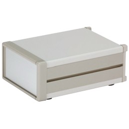 1 pcs - Takachi Electric Industrial MS Grey, Aluminium & Steel Project Box, 350 x 430 x 149mm