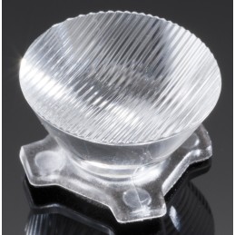 2 pcs - Ledil CA11267_HEIDI-O-90, Heidi Series LED Lens, Oval Beam