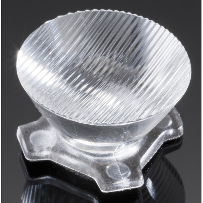 2 pcs - Ledil CA11267_HEIDI-O-90, Heidi Series LED Lens, Oval Beam