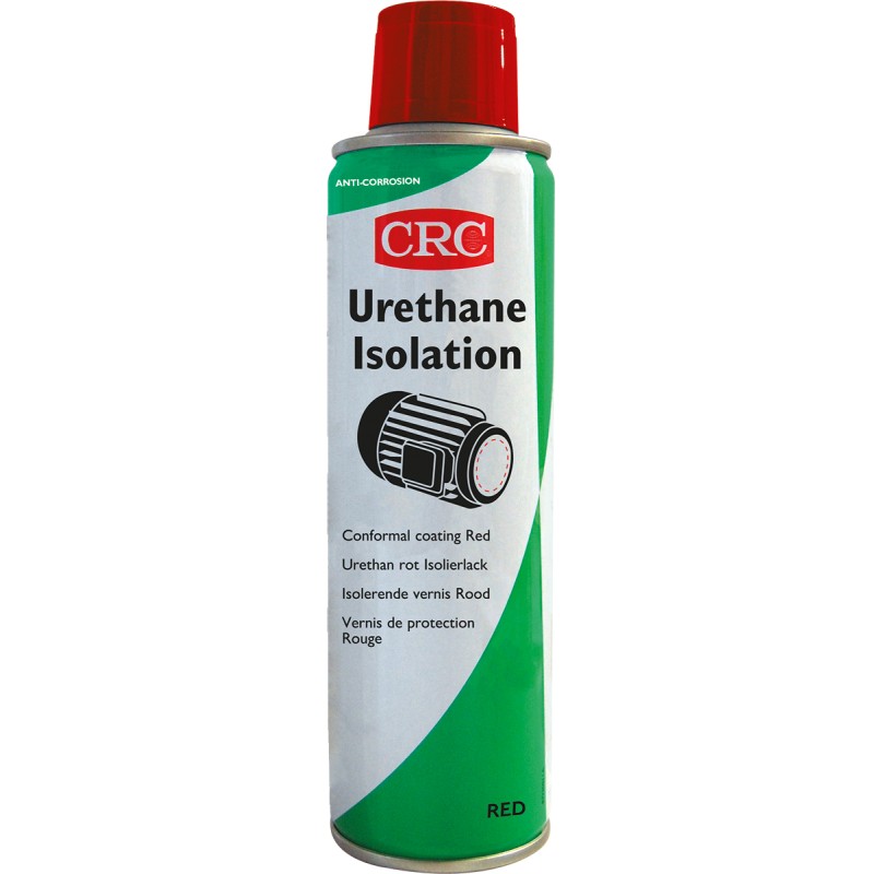 1 pcs - CRC Red Urethane Conformal Coating for Armature Coils, Boxes, Bus Bars, Commutator Ends, Controls, Electric Motor