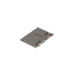 1 pcs : SIM-4-A - Memory Card Connectors 7 Positions, Push In, Auto Eject Out, SMT, 2 mm Height Above Board,
