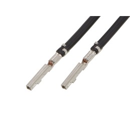 5 pcs - Molex Female Female Pre-Crimped Lead, 225mm, 16AWG