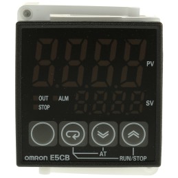 1 pcs - Omron E5CB PID Temperature Controller, 48 x 48mm, 1 Output Relay, 24 V ac/dc Supply Voltage ON/OFF