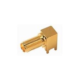 1 pcs : 73251-2209 - RF Connectors / Coaxial Connectors Conn 50 Ohms, SMA Jack, Right-Angle PCB, Flash
