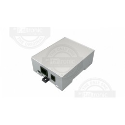 1 pcs - Italtronic Solid Top Enclosure Type, ABS, Polycarbonate DIN Rail Enclosure Kit