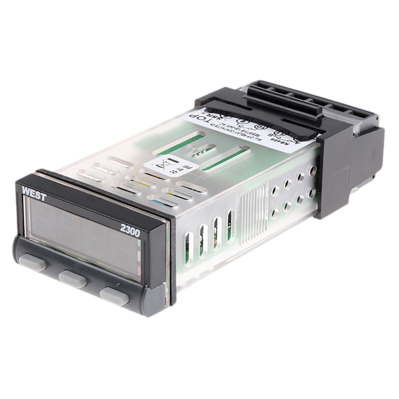 1 pcs - West Instruments N2300 Process Indicator, 49 x 25mm, 100 V ac, 240 V ac Supply Voltage