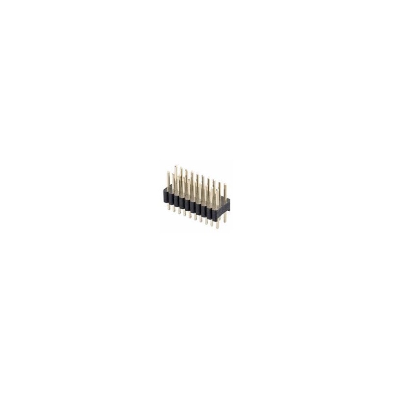 1 pcs : M52-040023W0545 - Headers & Wire Housings Pin1.27mm Tail,Vert SIL, 5P, Double Row
