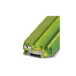 1 pcs : 3212413 - DIN Rail Terminal Blocks PT 1,5/S-QUATTRO/ 2P-PE