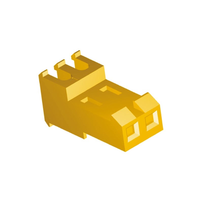 2000 pcs - TE Connectivity 2-Way IDC Connector Socket for Cable Mount, 1-Row