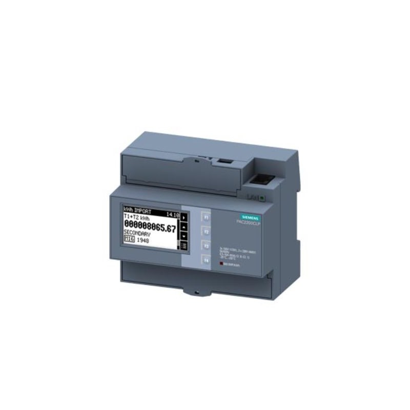1 pcs - Siemens 3 Phase LCD Energy Meter