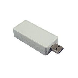 1 pcs - Hammond 1551 Series Grey ABS Enclosure, IP54, Grey Lid, 50 x 25 x 15.5mm