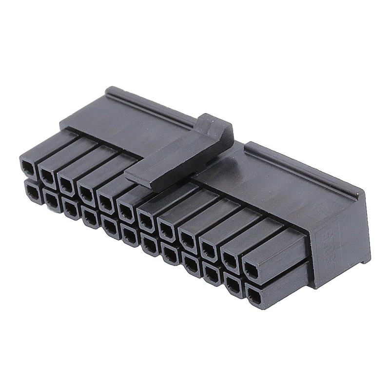2000 pcs - Molex, Micro-Fit Female Crimp Connector Housing, 3mm Pitch, 24 Way, 2 Row
