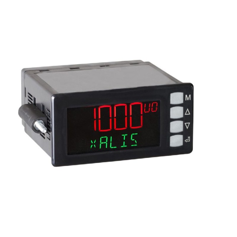 1 pcs - JM CONCEPT XALIS 1000 LCD Display, Two Color Digital Digital Panel Multi-Function Meter for Strain Gauge, 45mm x 92mm