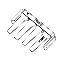 2000 pcs - Molex Terminal Position Assurance for use with 'Covers the requirements for the application of Mega-Fit 5.70 mm pitch