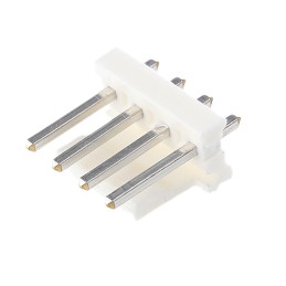 2000 pcs - TE Connectivity MTA-156 Series Straight Through Hole Pin Header, 4 Contact(s), 3.96mm Pitch, 1 Row(s), Unshrouded