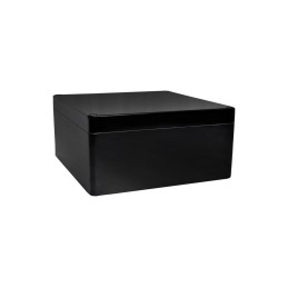 1 pcs - RS PRO Black Fibreglass Reinforced Polyester Enclosure, IP66, IP67, IP68, 255 x 250 x 160mm