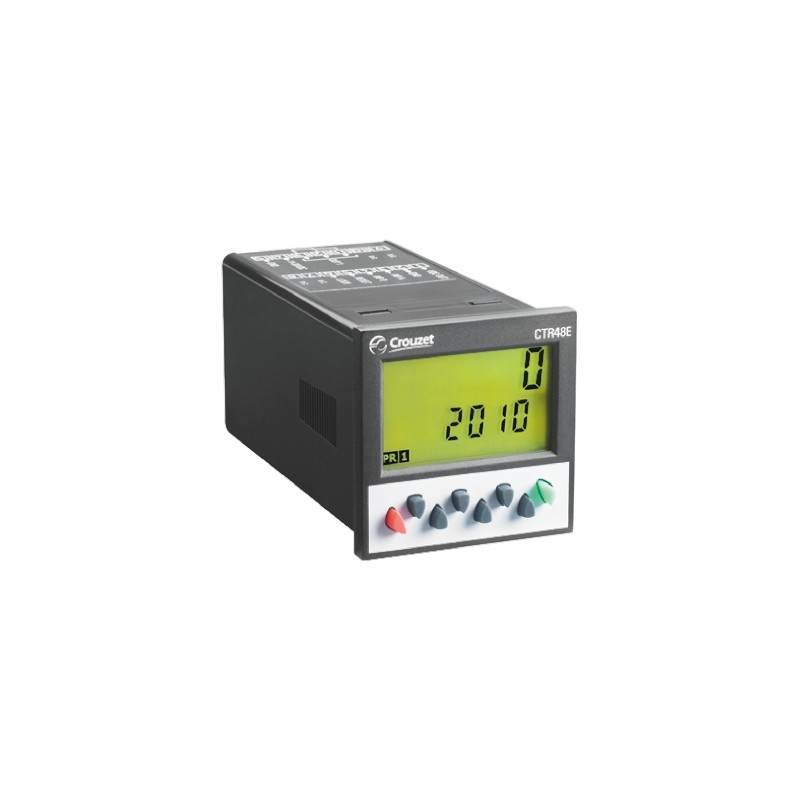 1 pcs - Crouzet CTR48E Counter, 6 Digit, 30 V dc