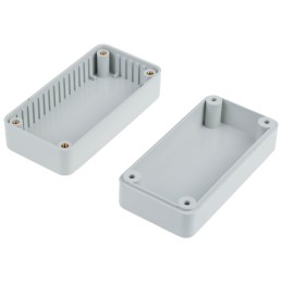 1 pcs - RS PRO Grey ABS General Purpose Enclosure, IP54, Grey Lid, 100 x 50 x 40mm