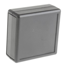 1 pcs - Hammond 1593 Black ABS Enclosure, 66 x 66 x 28mm