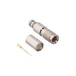 1 pcs : 282135-75 - RF Connectors / Coaxial Connectors 75Ohm 1.0/2.3 DIN Pl Belden 1505A Cable