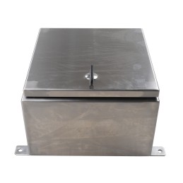 1 pcs - RS PRO 304 Stainless Steel Wall Box, IP69K, 300 mm x 300 mm x 200mm