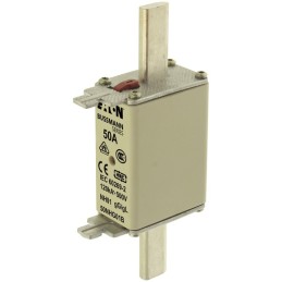 1 pcs - Eaton 50A Centred Tag Fuse, NH01, 500V ac